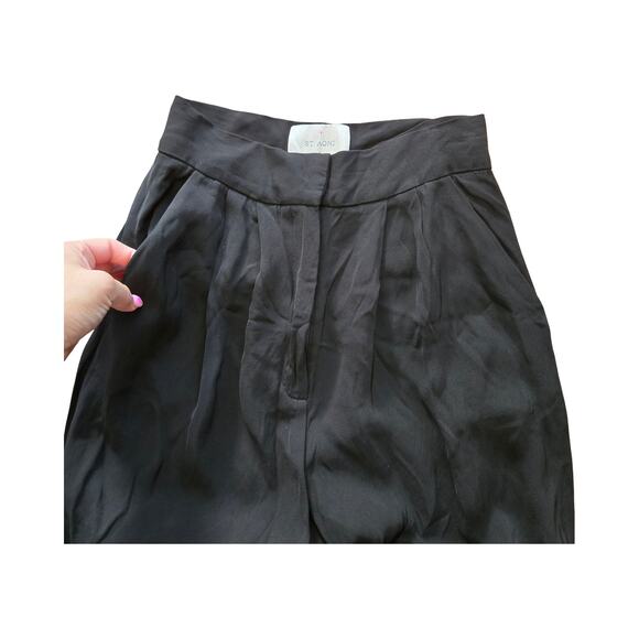 ST. Agni The High Waist Pleated Pants Size: S - Picture 3 of 6
